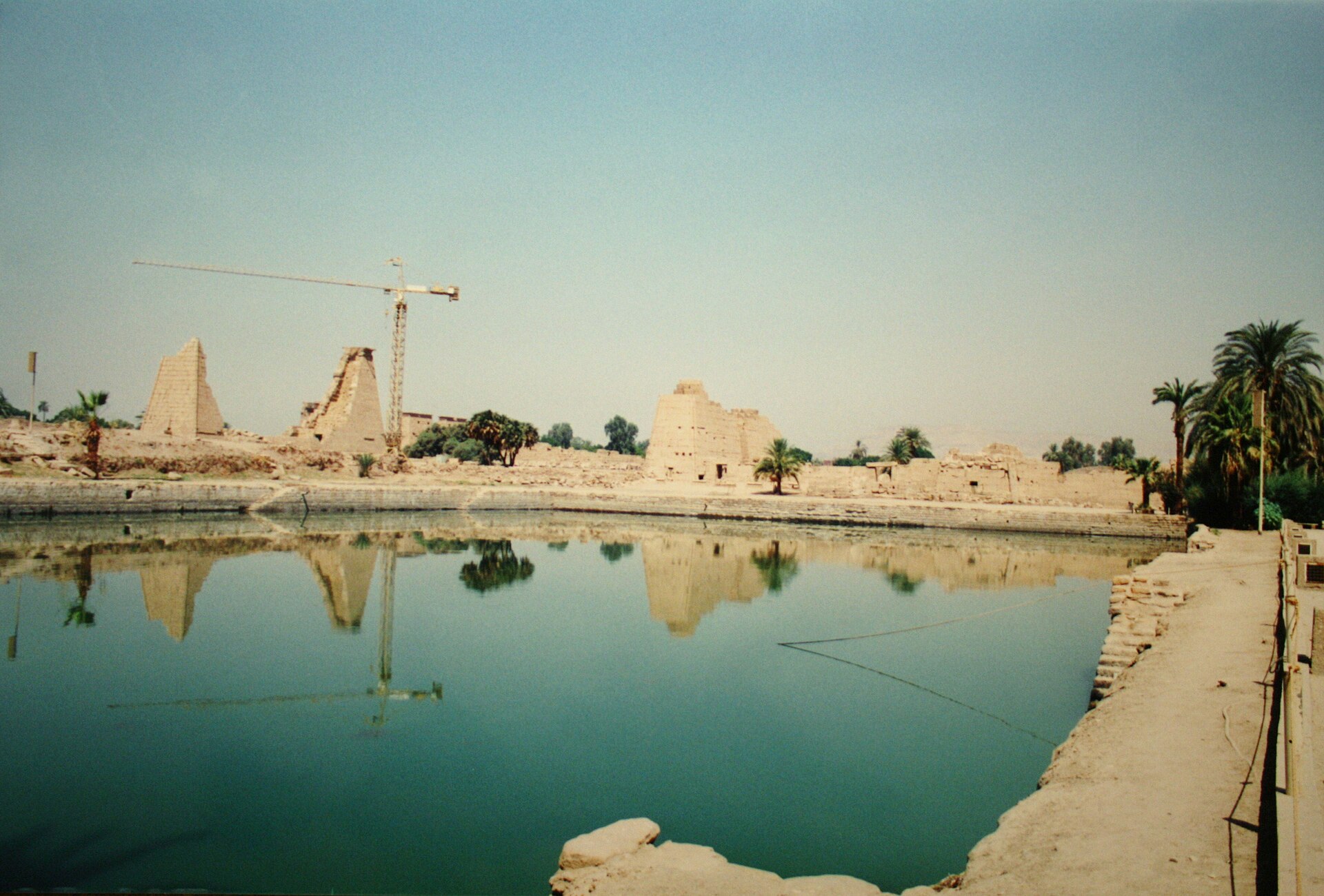 Sacred lake at Karnak